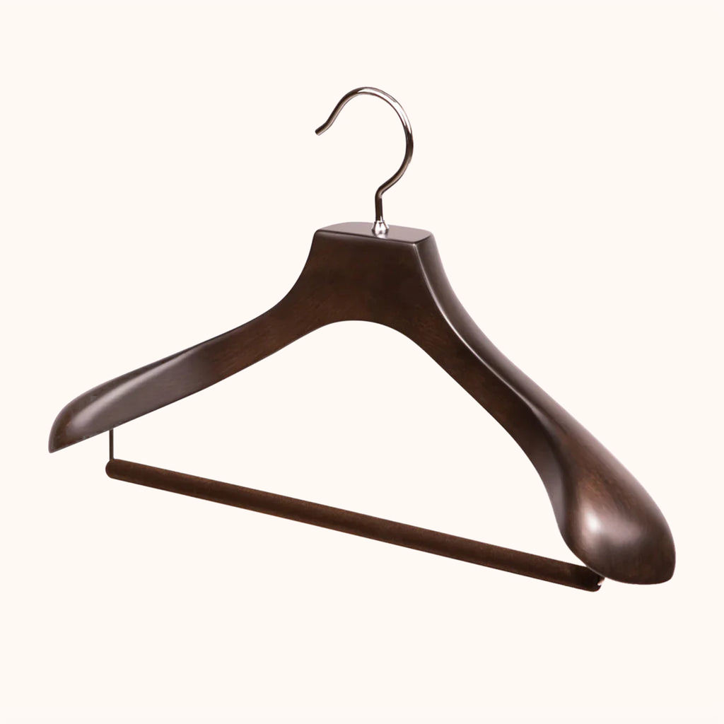 Suit Hanger 'Silver Top' by Nakata, Set of 3