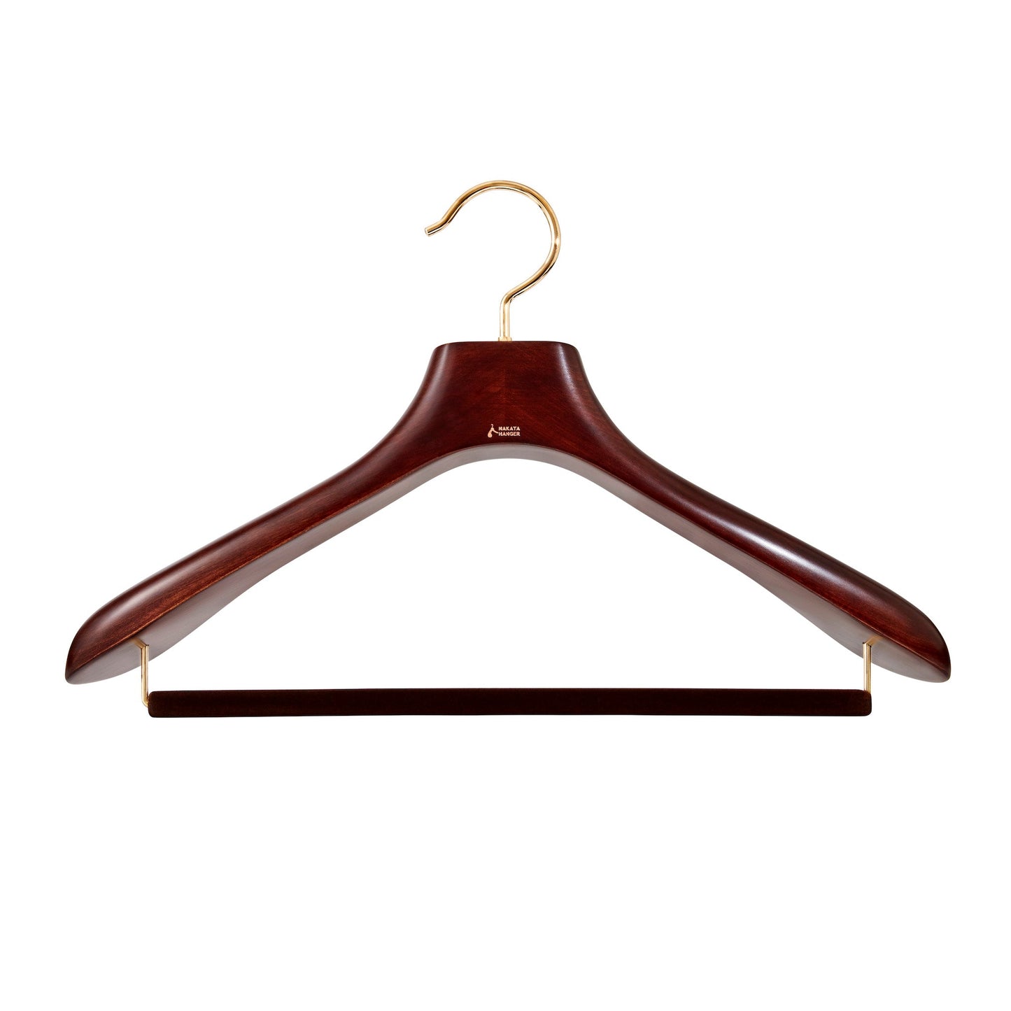 Suit Hanger 'Gold Top' by Nakata, Set of 3