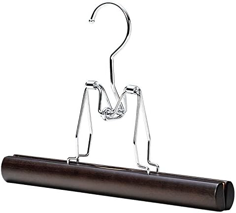 Trouser Clamp Hanger 'Silver Top' by Nakata, Set of 3